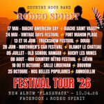 Le groupe country Rodeo Spirit fait un retour dans le passé avec L&rsquo;EP Flash back